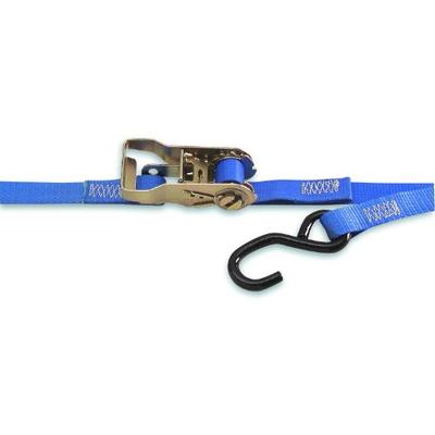 Kinedyne (711587PK) 1" x 15' Utility Cargo Ratchet Strap with Vinyl Coated S-Hook