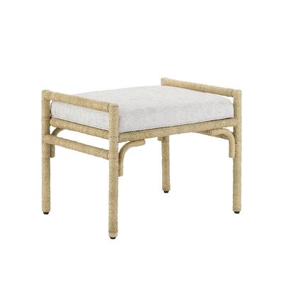 Currey and Company Olisa Ottoman - 7000-1162