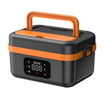 Cordless Electric Lunch Box Food Heater 60W Quick Heating Leak Proof 1L