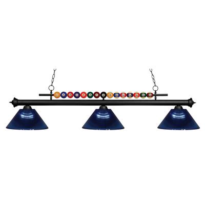 Z-Lite Shark 58 Inch Billiard Light - 170MB-ARDB